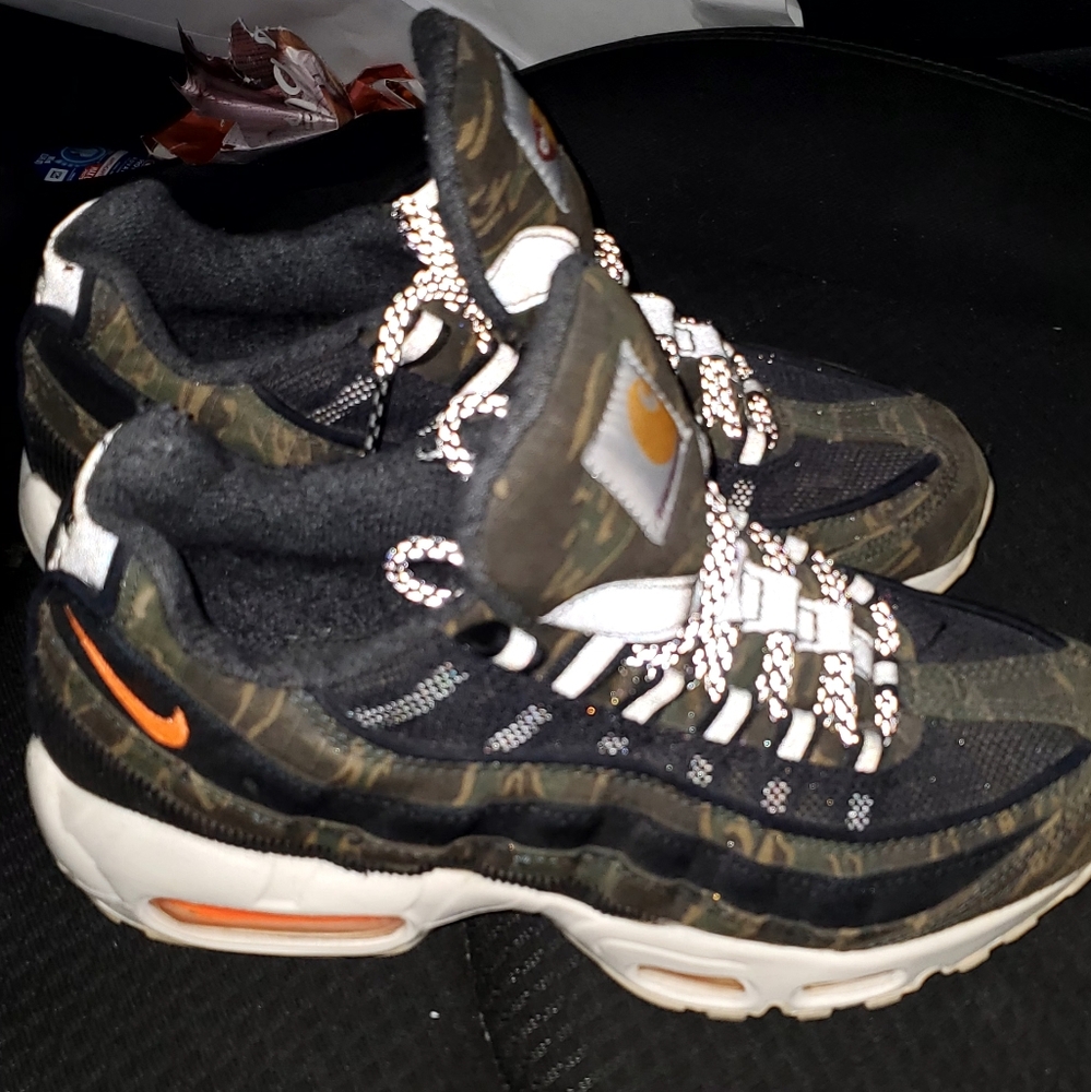 Nike Airmax Special Edition  Carhartt  Camouflage Sneakers - Picture 3 of 5